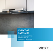 Wesco EVME 207 Bedienungsanleitung
