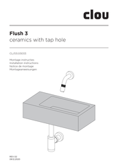 Clou Flush 3 CL/03.03033 Montageanweisungen
