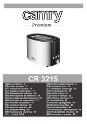 Camry Premium CR 3215 Bedienungsanweisung