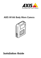 Axis Communications W100 Installationsanleitung