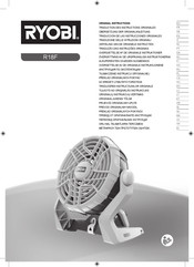 Ryobi R18F Übersetzung Der Originalanleitung