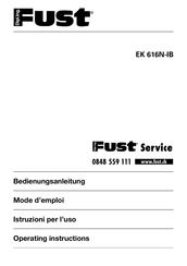 FUST EK 616N-IB Bedienungsanleitung