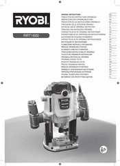 Ryobi RRT1600-K Übersetzung Der Originalanleitung