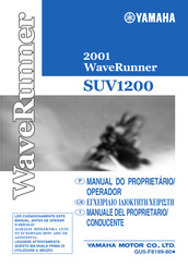 Yamaha WaveRunner SV1200Z 2001 Bedienungsanleitung