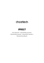 Choetech IP0027 Benutzerhandbuch