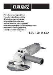 Narex EBU 150-14 CEA Originalbetriebsanleitung