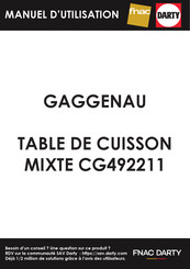 Gaggenau cg 492 Gebrauchsanleitung