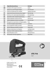 Gude STS 710 Originalbetriebsanleitung
