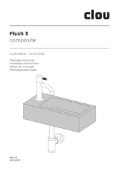 Clou Flush 3 CL/03.08032 Montageanweisungen