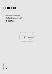 Bosch UI 800 GC Bedienungsanleitung
