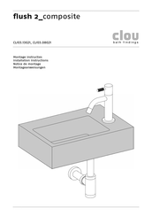 Clou flush 2 composite CL/03.08021 Montageanweisungen