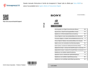 Sony a6000 Gebrauchsanleitung