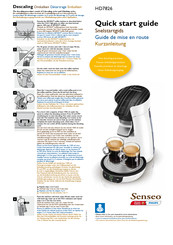 Philips SENSEO HD7826 Kurzanleitung