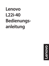 Lenovo L22i-40 Bedienungsanleitung