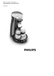 Philips Senseo HD7835 Bedienungsanleitung