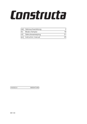 CONSTRUCTA CH2322.0 Gebrauchsanleitung
