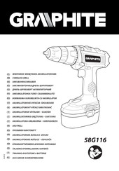 GRAPHITE 58G116 Bedienungsanleitung