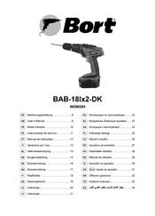 Bort BAB-18Ix2-DK Bedienungsanleitung