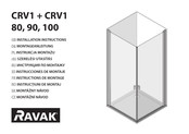 RAVAK CRV1 90 Montageanleitung