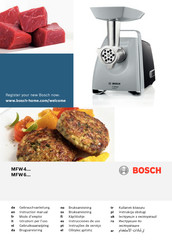 Bosch MFW68640 Gebrauchsanleitung