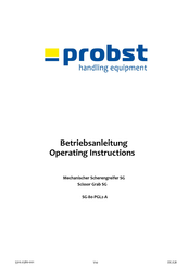 probst SG-80-PGL2-A Betriebsanleitung