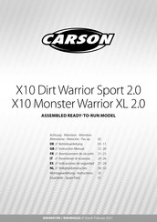 Carson X10 Dirt Warrior Sport 2.0 Betriebsanleitung