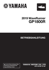 Yamaha WaveRunner GP1800R 2019 Betriebsanleitung