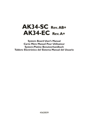 DFI AK34-SC Benutzerhandbuch
