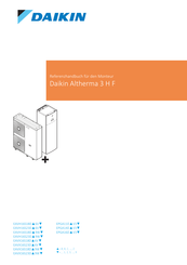 Daikin Altherma 3 H F EAVX16S23D9W Serie Referenzhandbuch