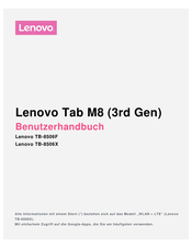 Lenovo Tab M8 3rd Gen Benutzerhandbuch