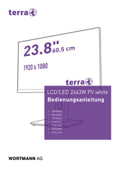 wortmann Terra LCD 2463W PV Bedienungsanleitung