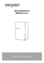 exquisit RKB 60-14 A++ Gebrauchsanweisung