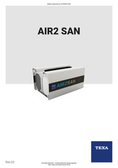 TEXA AIR2 SAN Bedienungsanleitung