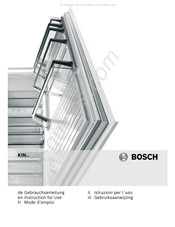 Bosch KIN86AD30G Gebrauchsanleitung