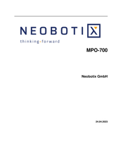 neobotix MPO-700 Betriebsanleitung