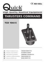 Quick TCD 1044 E Installations- Und Benutzerhandbuch