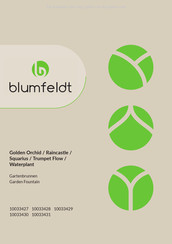 Blumfeldt Golden Orchid Bedienungsanleitung