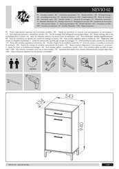 ML MEBLE NEVIO 02 Montageanleitung