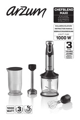 Arzum CHEFBLEND MAXI Gebrauchsanweisung
