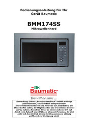 Baumatic BMM174SS Bedienungsanleitung
