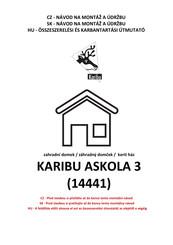 Karibu 14441 Aufbauanleitung