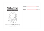 Srhythm NiceComfort 75 Pro Benutzerhandbuch