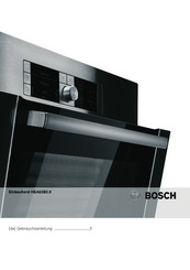 Bosch HEA63B2 0 Serie Gebrauchsanleitung