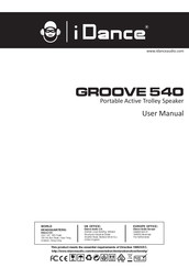 iDance GROOVE 540 Bedienungsanleitung