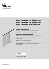 HAWA Frontslide 100 A Symmetric 2 Planungs- Und Montageanleitung