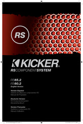 Kicker RS60.2 Benutzerhandbuch