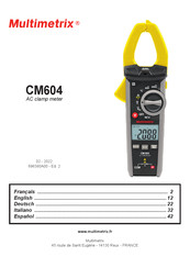 Multimetrix CM604 Bedienungsanleitung
