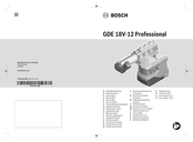 Bosch GDE 18V-12 Professional Originalbetriebsanleitung