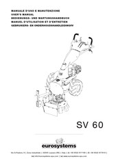 Eurosystems SV 60 Bedienungs- Und Wartungshandbuch