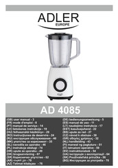 Adler europe AD 4085 Bedienungsanweisung